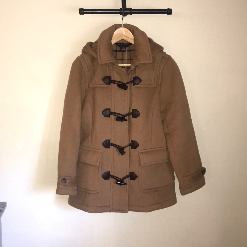 Wool Pea Coat w/Toggles